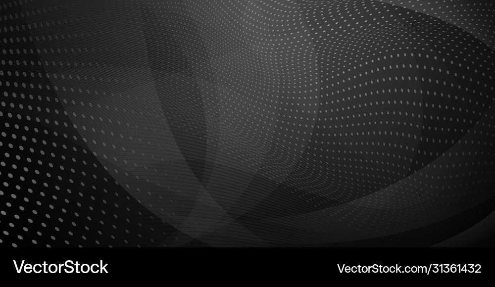Abstract background halftone dots and curved Abstract background halftone dots and curved vector image