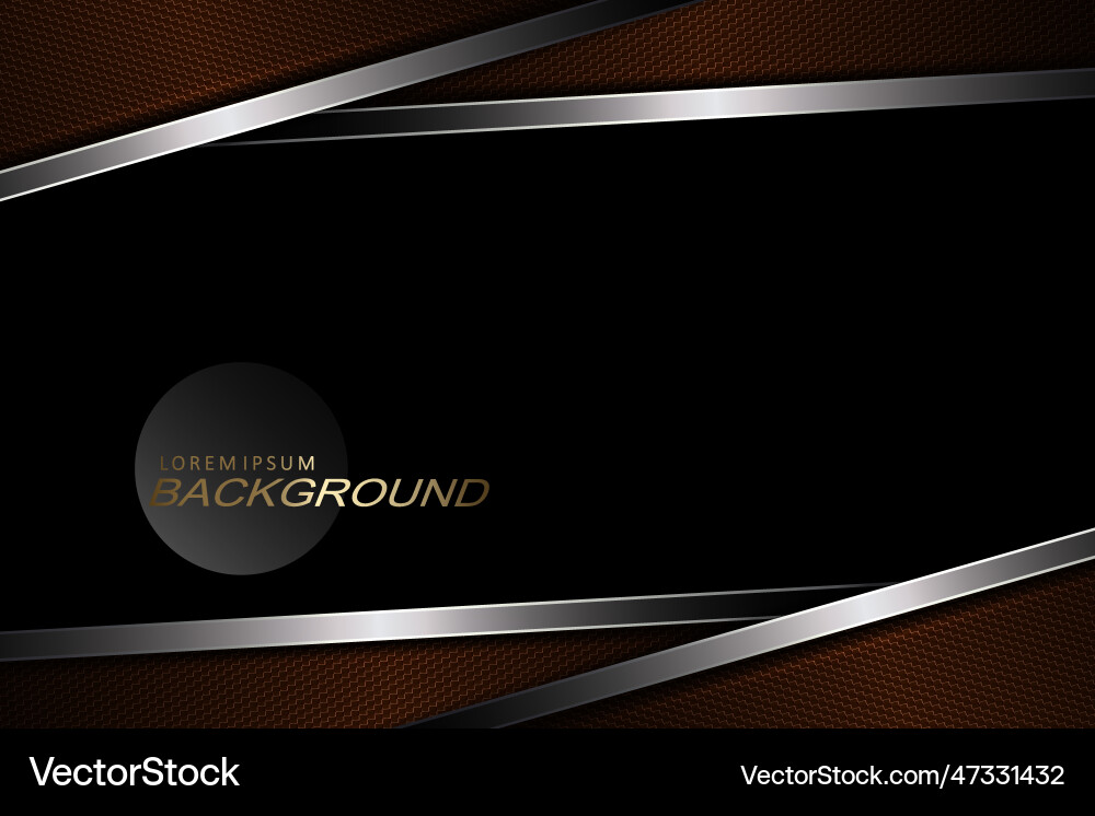 Brown dark design with a mesh frame textured vector image