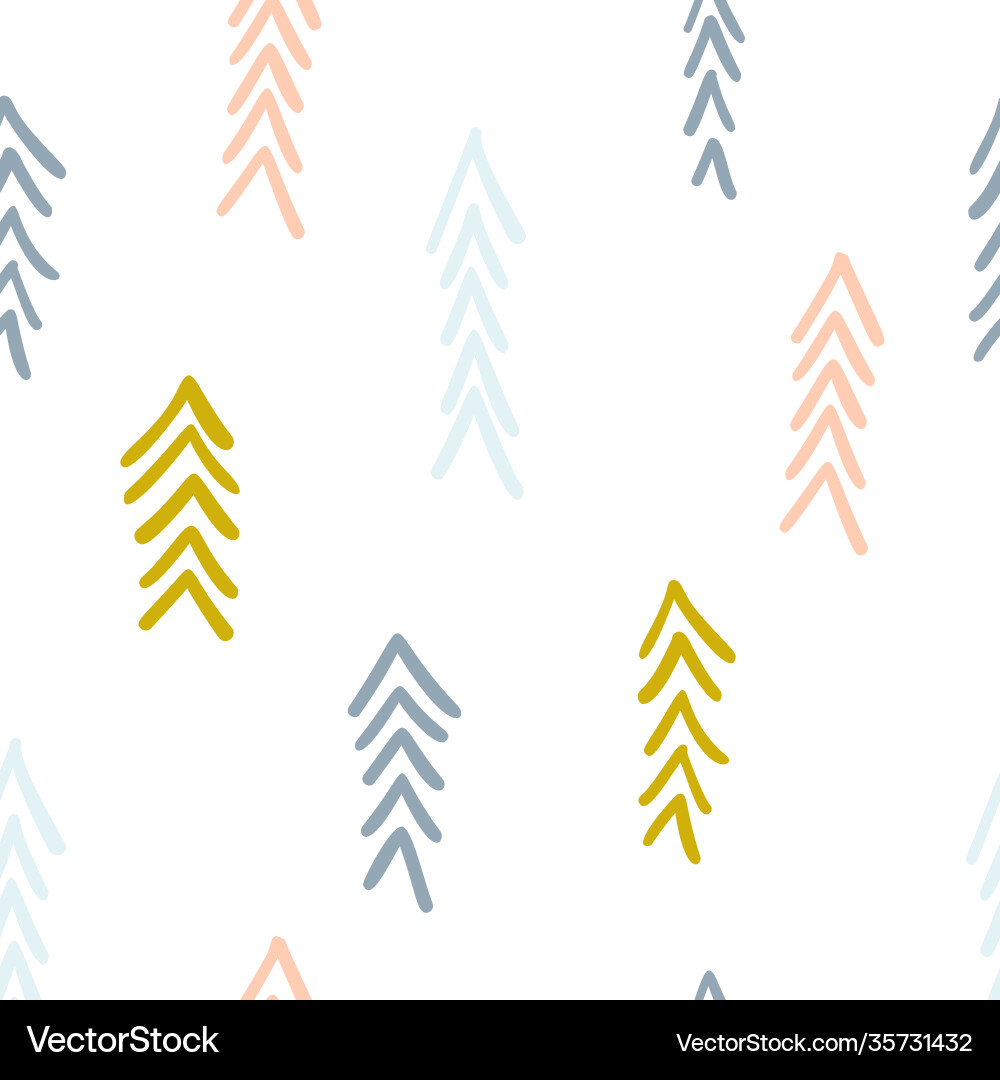 Scandinavian abstract pattern with hand drawn Scandinavian abstract pattern with hand drawn vector image