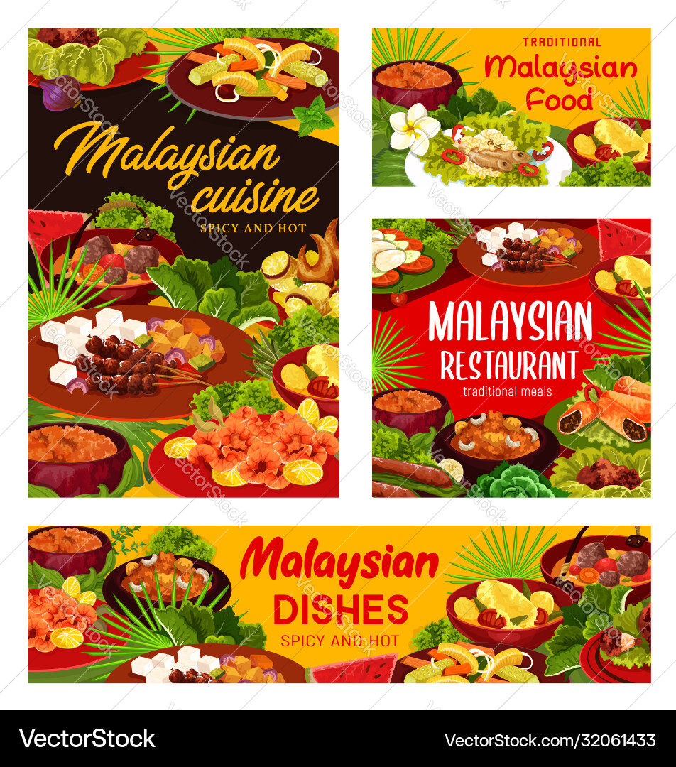 Malaysian cuisine dishes snacks desserts