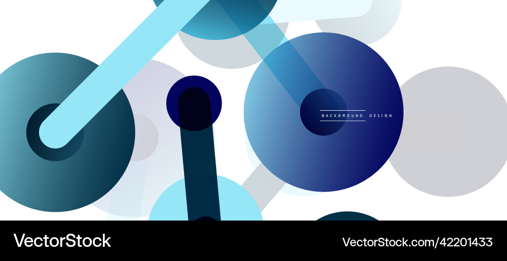 Network concept abstract background dots Vector Image
