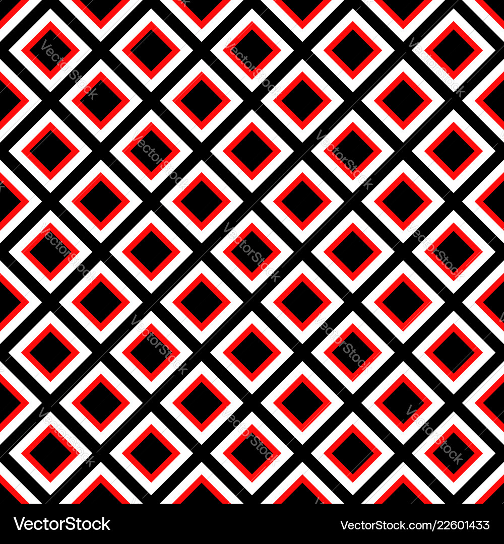 Seamlessly repeatable monochrome square block Vector Image