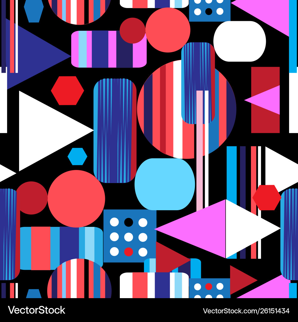 Abstract bright multicolored pattern different Abstract bright multicolored pattern different vector image