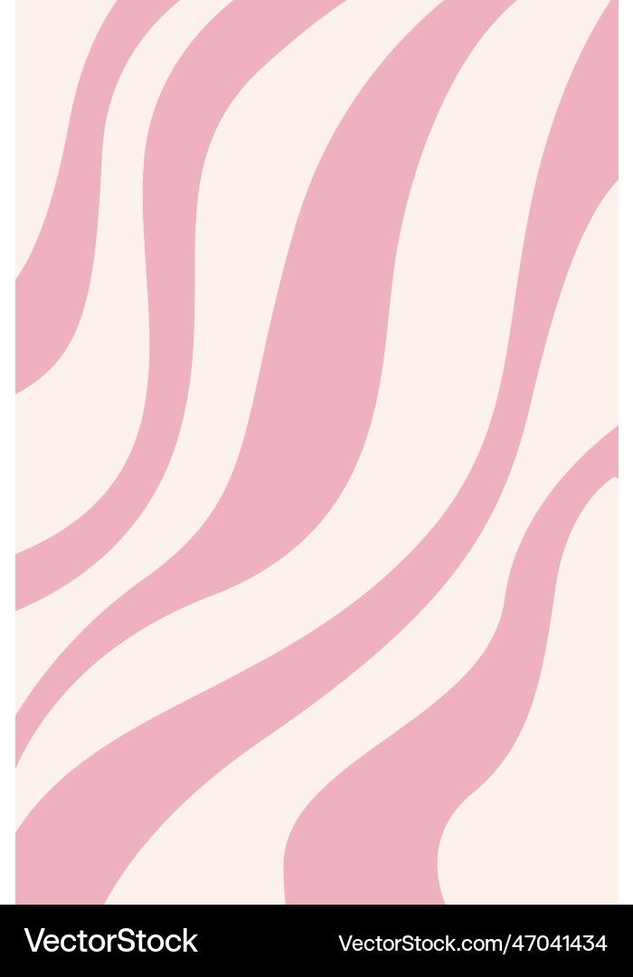 Abstract curved rectangle pattern vector image