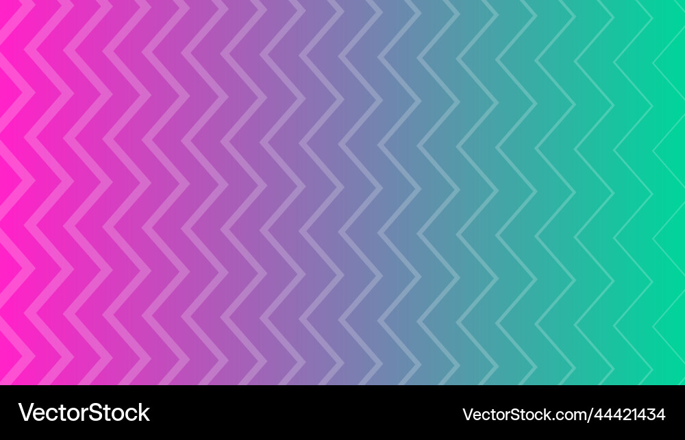 Modern colorful gradient background with zig zag Modern colorful gradient background with zig zag vector image