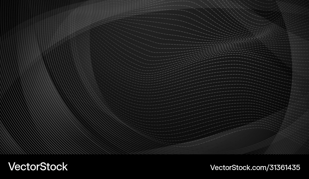 Abstract background halftone dots and curved Abstract background halftone dots and curved vector image