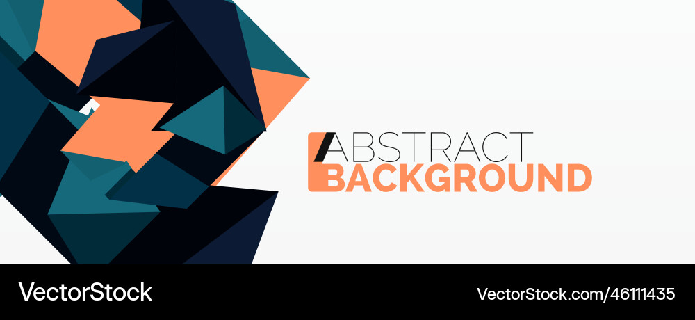 Abstract line and triangle background creative Abstract line and triangle background creative Vector Image