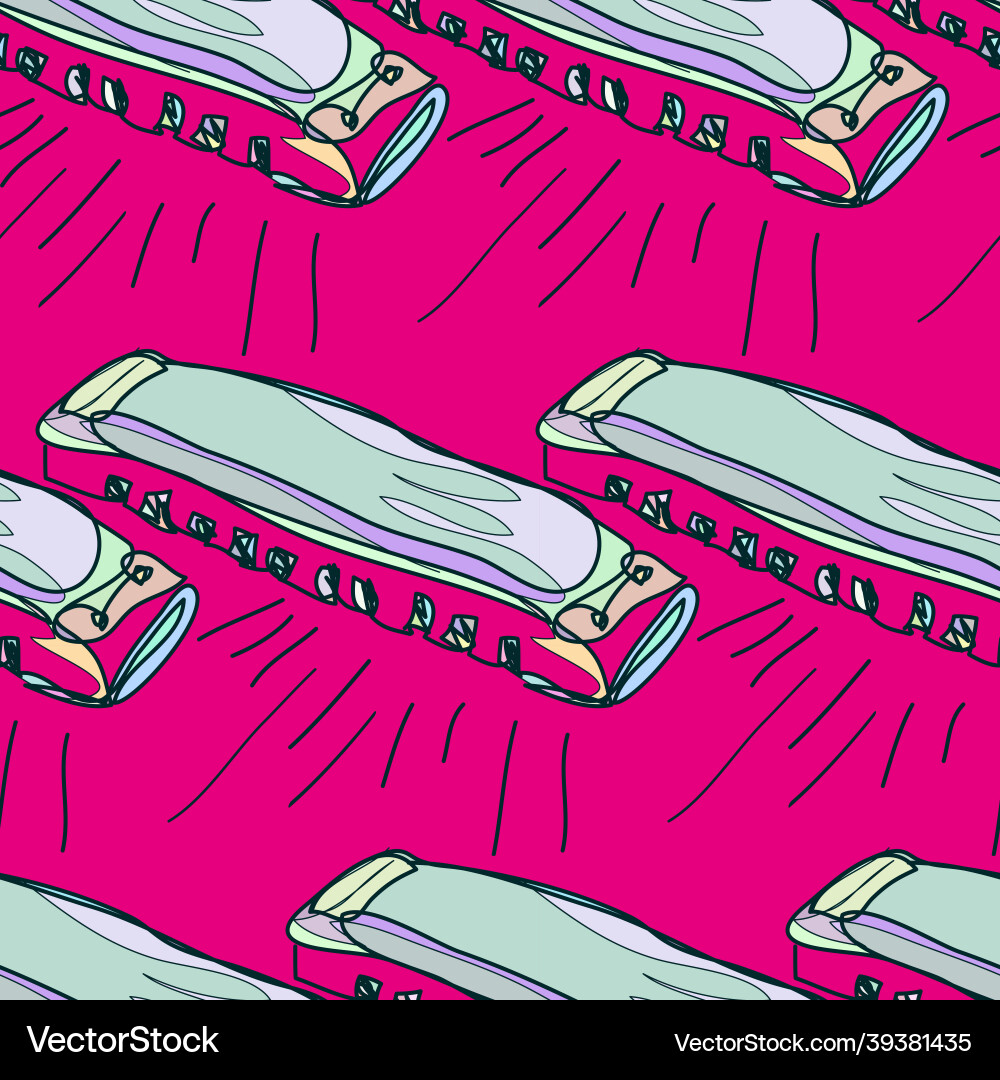 Harmonica Sketch - Isolated Element vector image