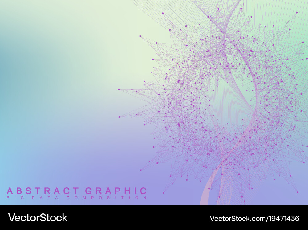 Global Network & Data Connections Vector Image