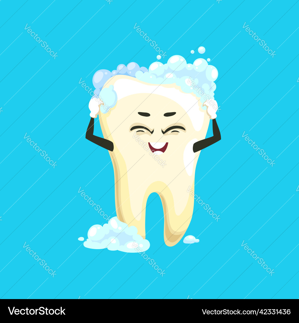 Happy tooth cleaning brushing oral emoticon emoji Happy tooth cleaning brushing oral emoticon emoji vector image