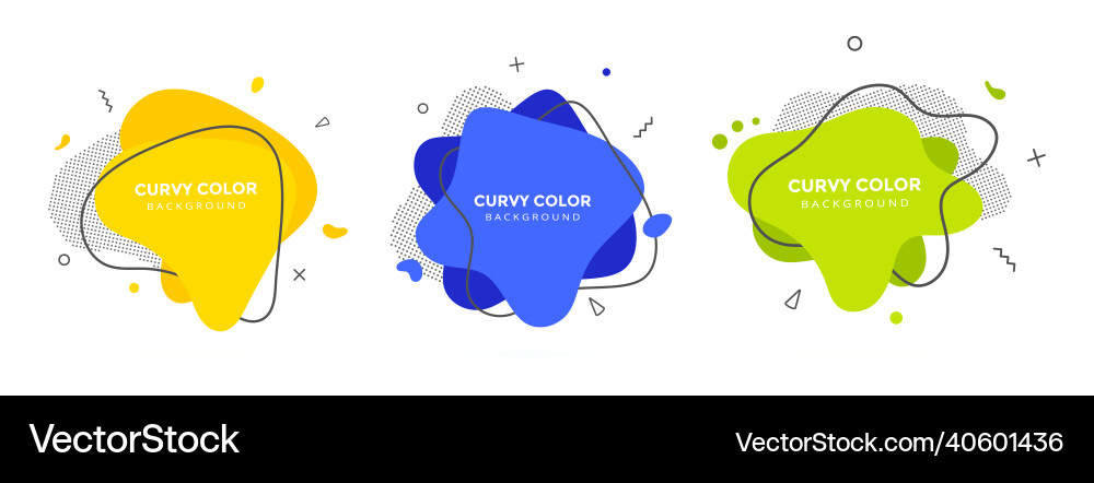 Modern liquid irregular amoeba blob shape abstract Modern liquid irregular amoeba blob shape abstract Vector Image