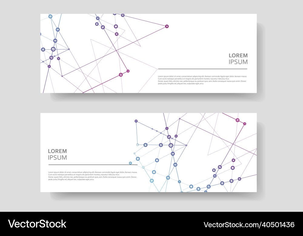 Modern Network Connection Vector Image