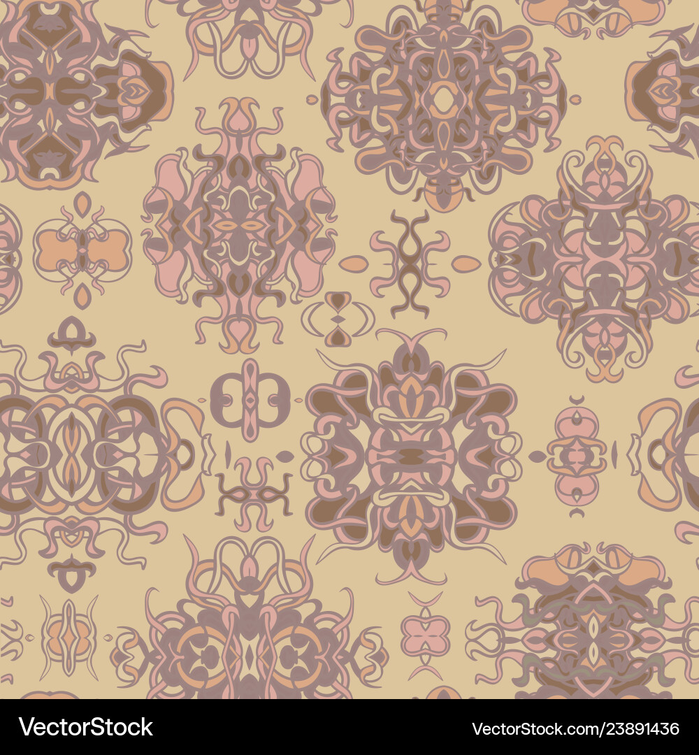 Seamless pattern with colorful abstract shape Seamless pattern with colorful abstract shape vector image