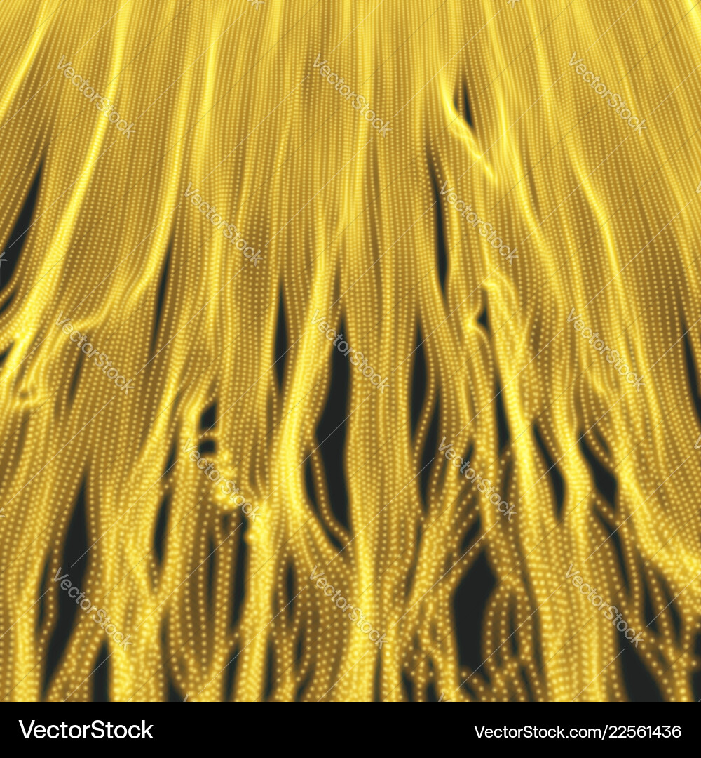Wave background network design with particle Wave background network design with particle vector image