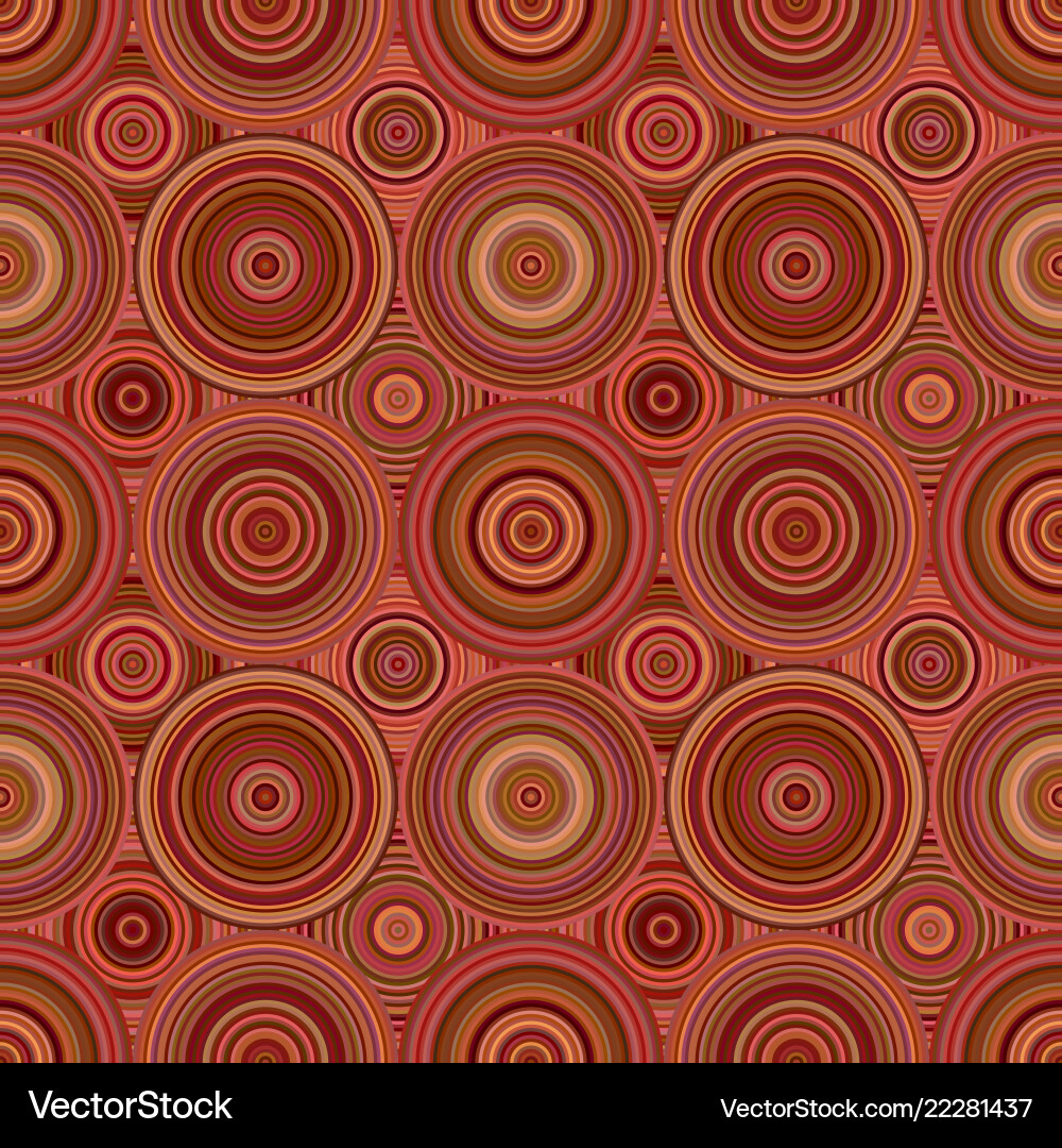 Abstract seamless circle pattern - background Vector Image