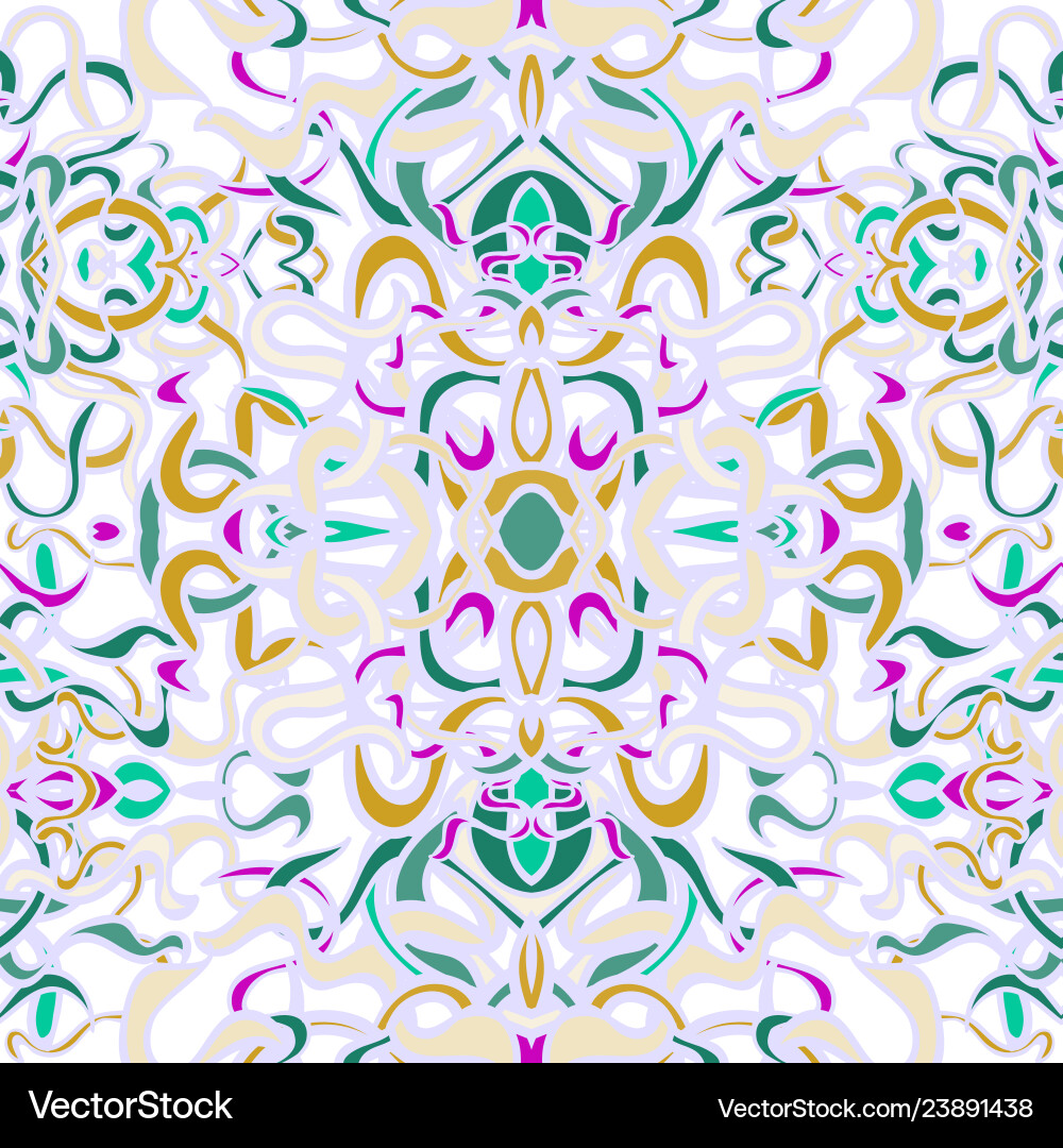 Seamless pattern with colorful abstract shape Seamless pattern with colorful abstract shape vector image