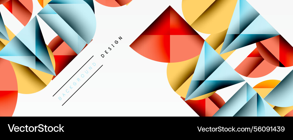 Abstract geometric pattern with intersecting Abstract geometric pattern with intersecting vector image