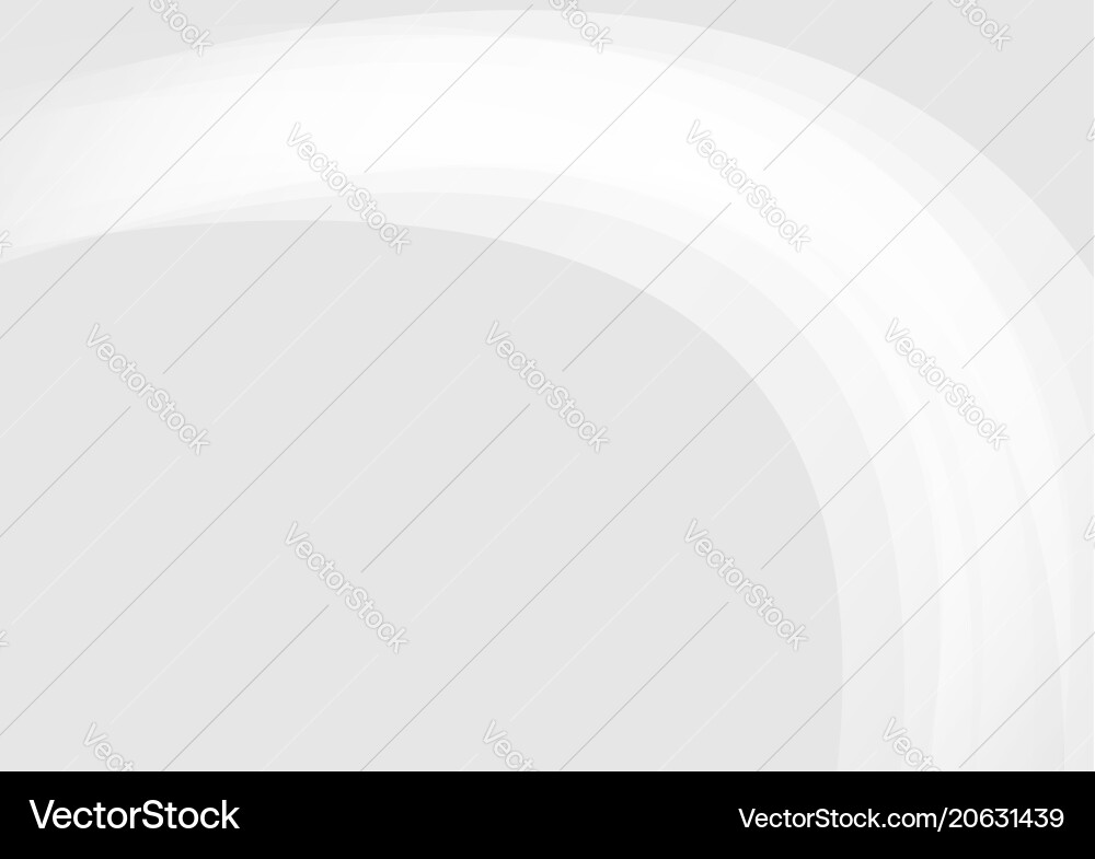 Abstract grey background with curve light vector image