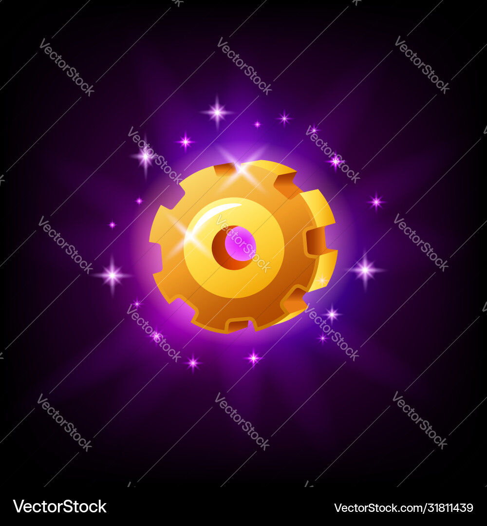 Einstellungen Gang Spiel-Schnittstelle Symbol auf schwarz Einstellungen Gang Spiel-Schnittstelle Symbol auf schwarz vektorbild