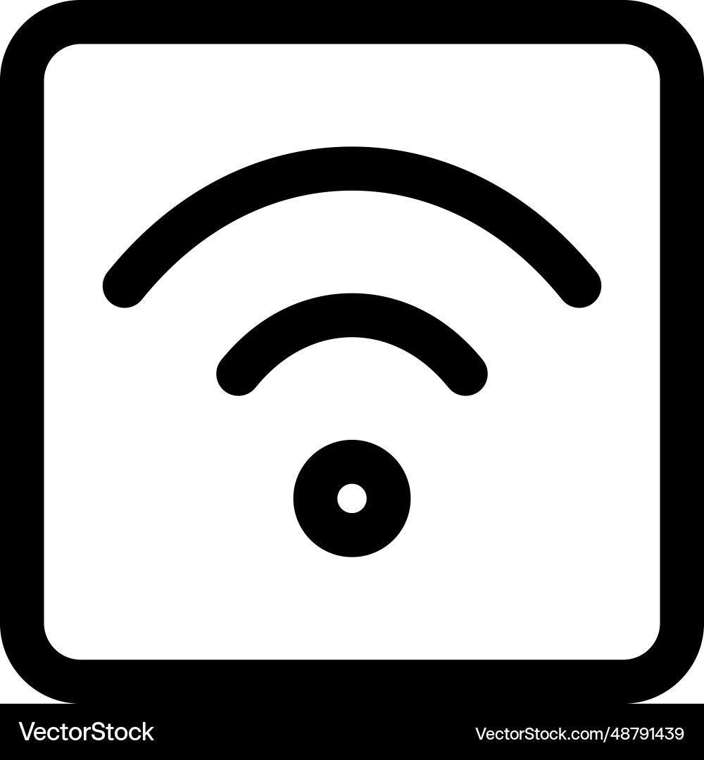 Funkverbindung zum Senden von Daten oder Signalen vektorbild