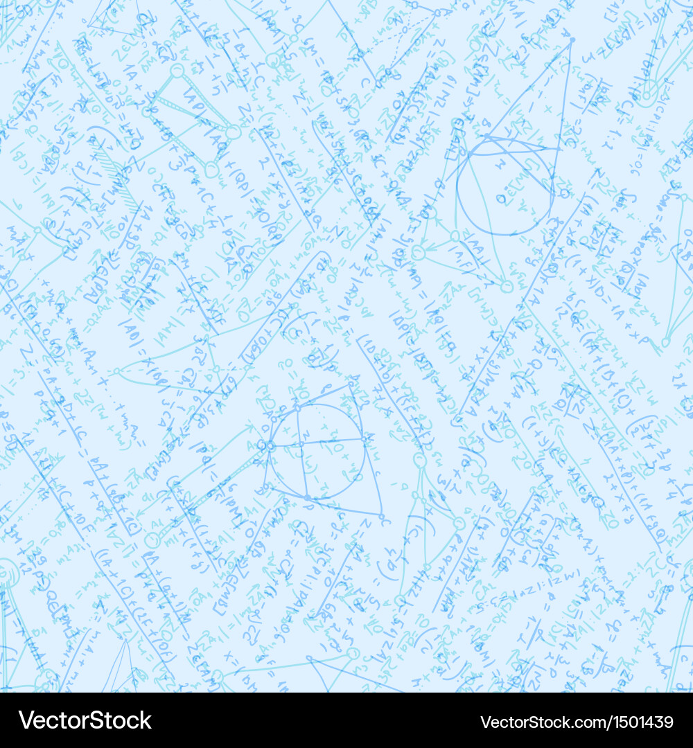 Mathematics background with formulas eps 10 Vector Image