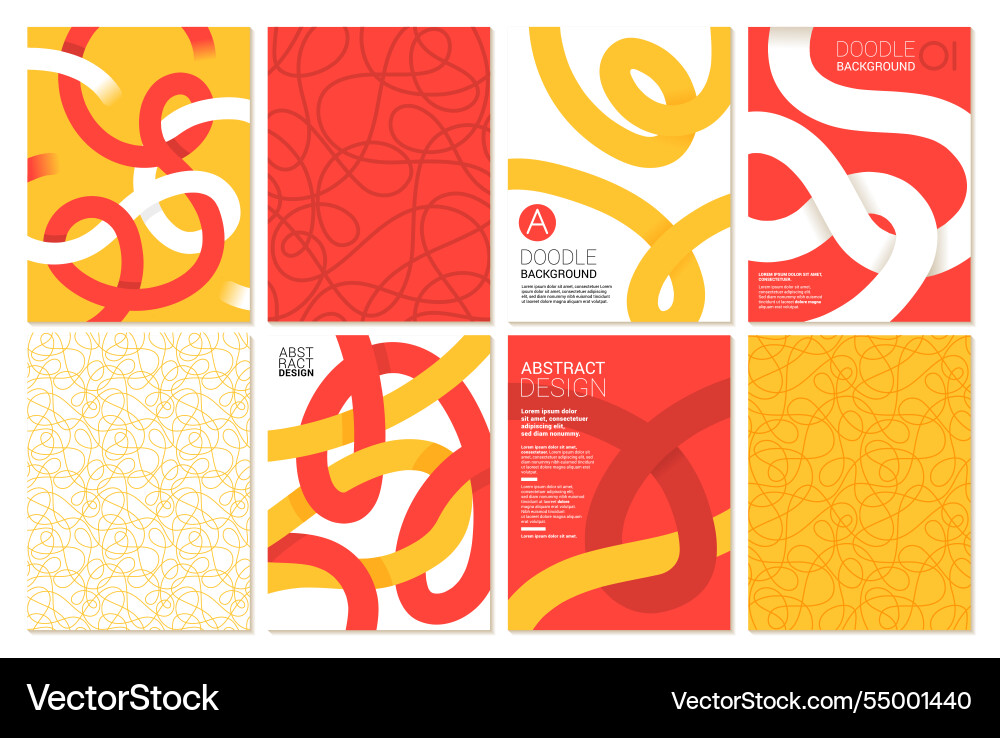 2342 doodles cover background 2342 doodles cover background vector image