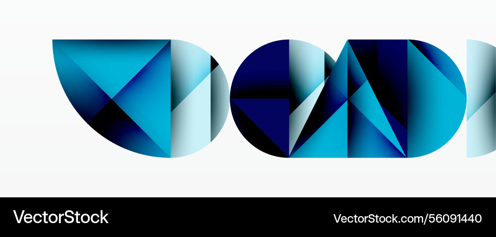 Abstract geometric background with layered Abstract geometric background with layered vector image