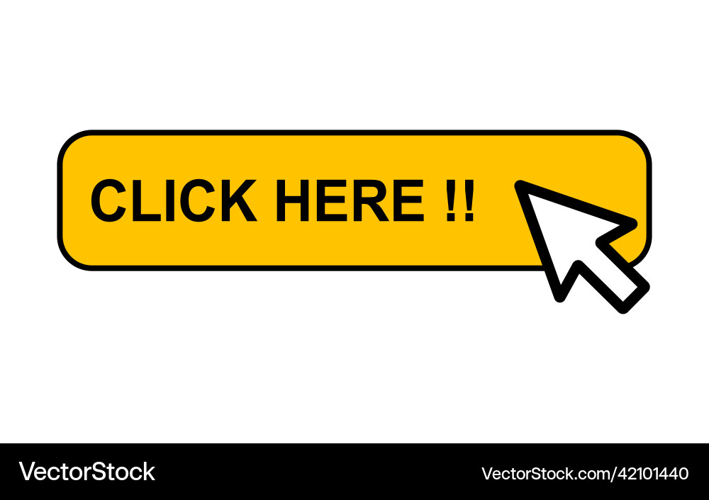 Klicken Sie hier Web-Taste Internet Flat Pointer Klicken Sie hier Web-Taste Internet Flat Pointer vektorbild