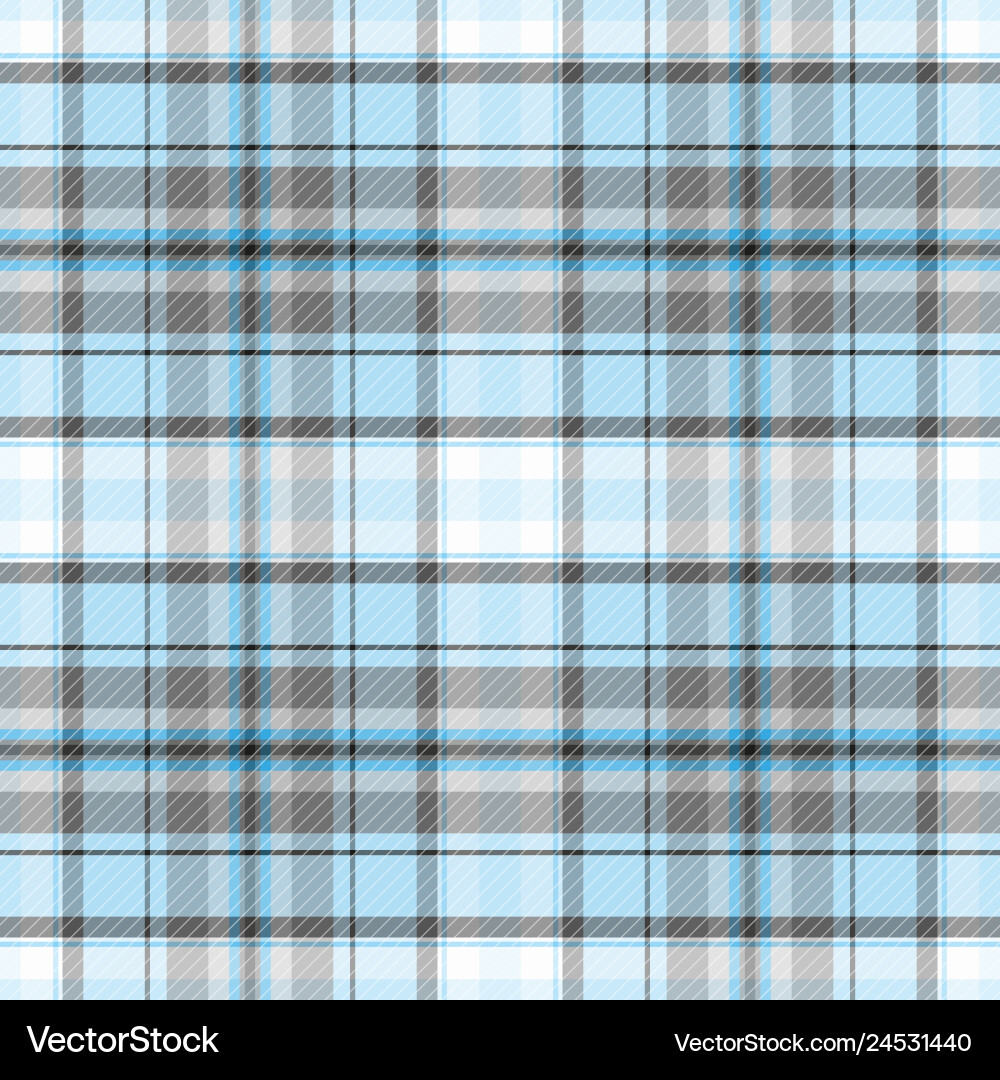 Seamless gray-blue-white checkered pattern Seamless gray-blue-white checkered pattern vector image