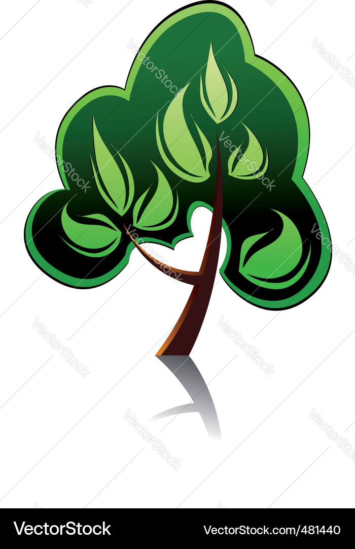 Tree icon Vector Image