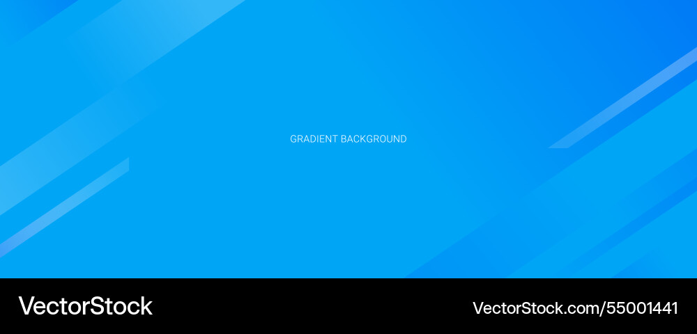 Abstract Blue Gradient Background Vector Image