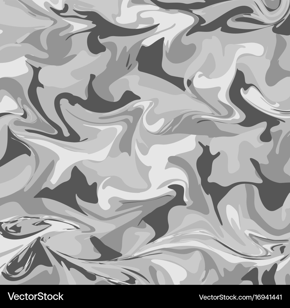 Abstract Camo Splash Pattern Vector Image