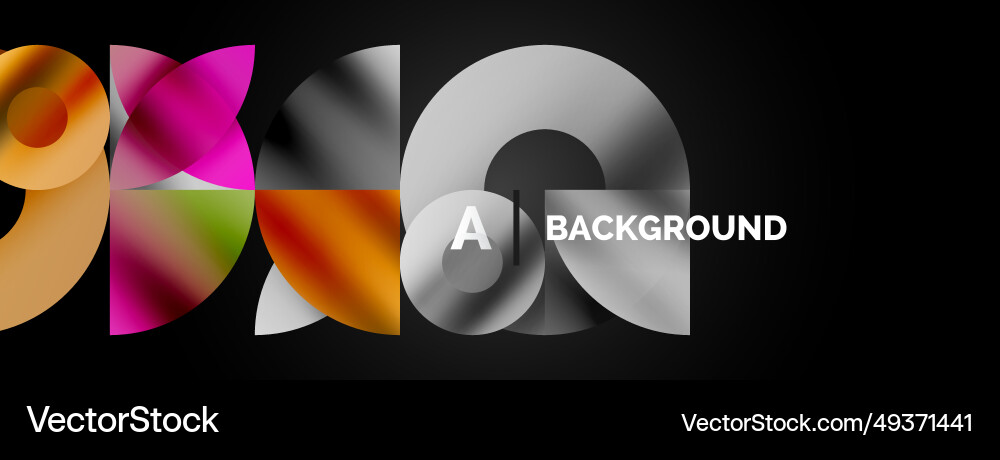Circle and triangle abstract background concept Circle and triangle abstract background concept vector image