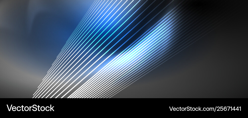Color light with lines outer space background Color light with lines outer space background vector image