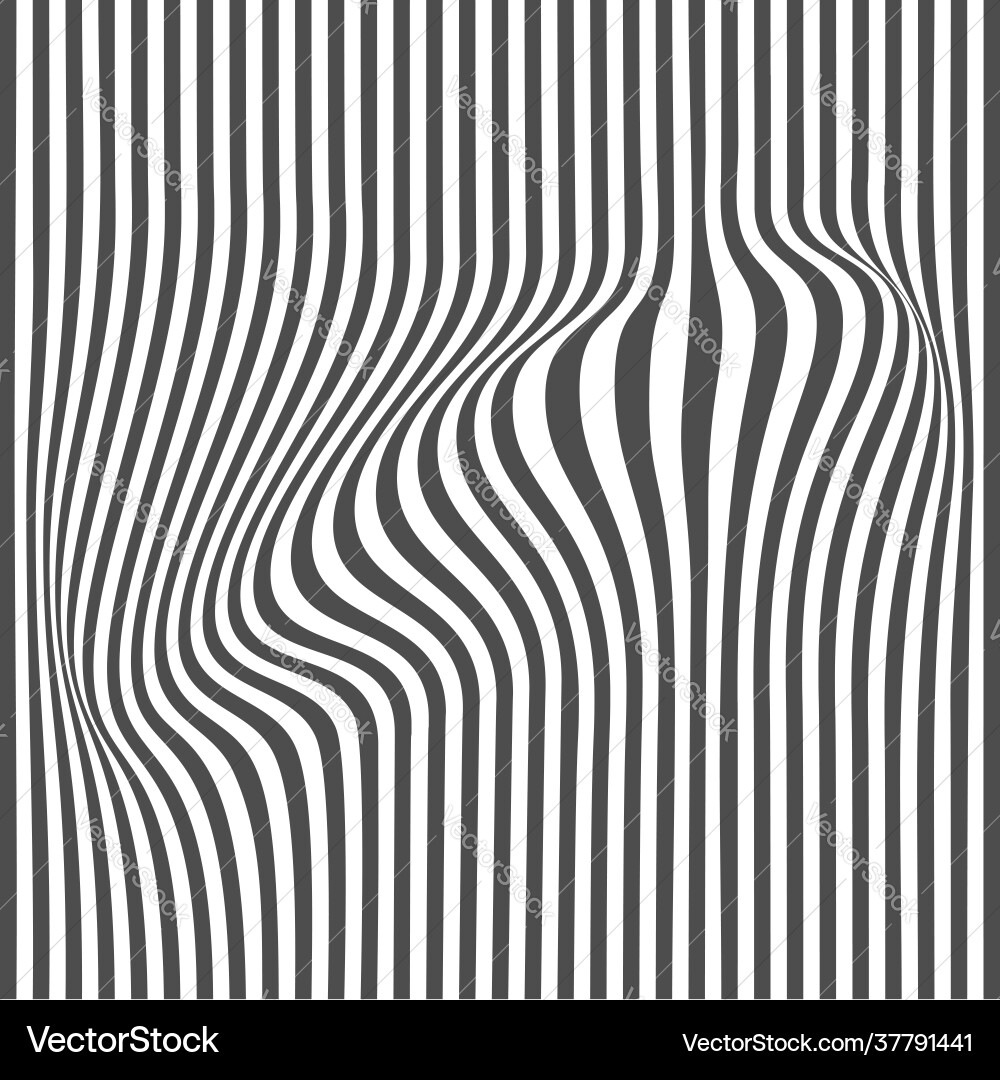 Dynamic Halftone Wave Pattern Vector Image