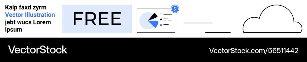Cloud-based data sharing with free tools Cloud-based data sharing with free tools vector image