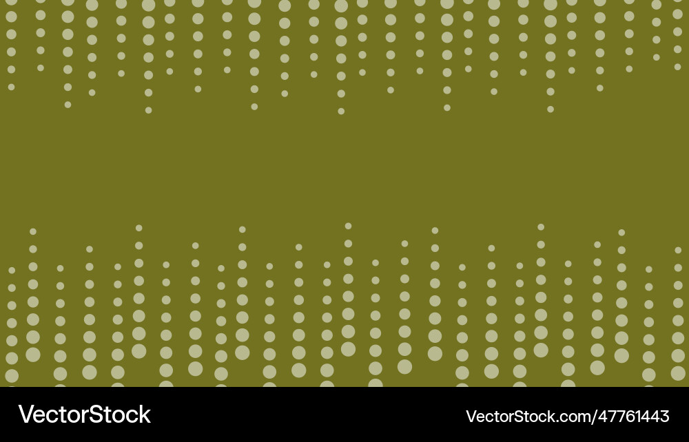 Abstract pattern circle repeat white on green Abstract pattern circle repeat white on green Vector Image
