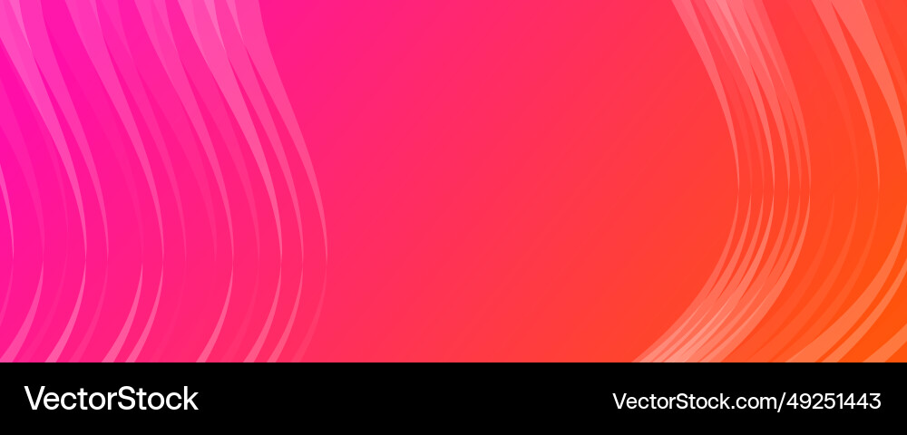 Modern colorful gradient background with lines Modern colorful gradient background with lines vector image