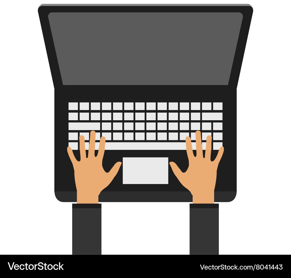 Write to your computer vector image