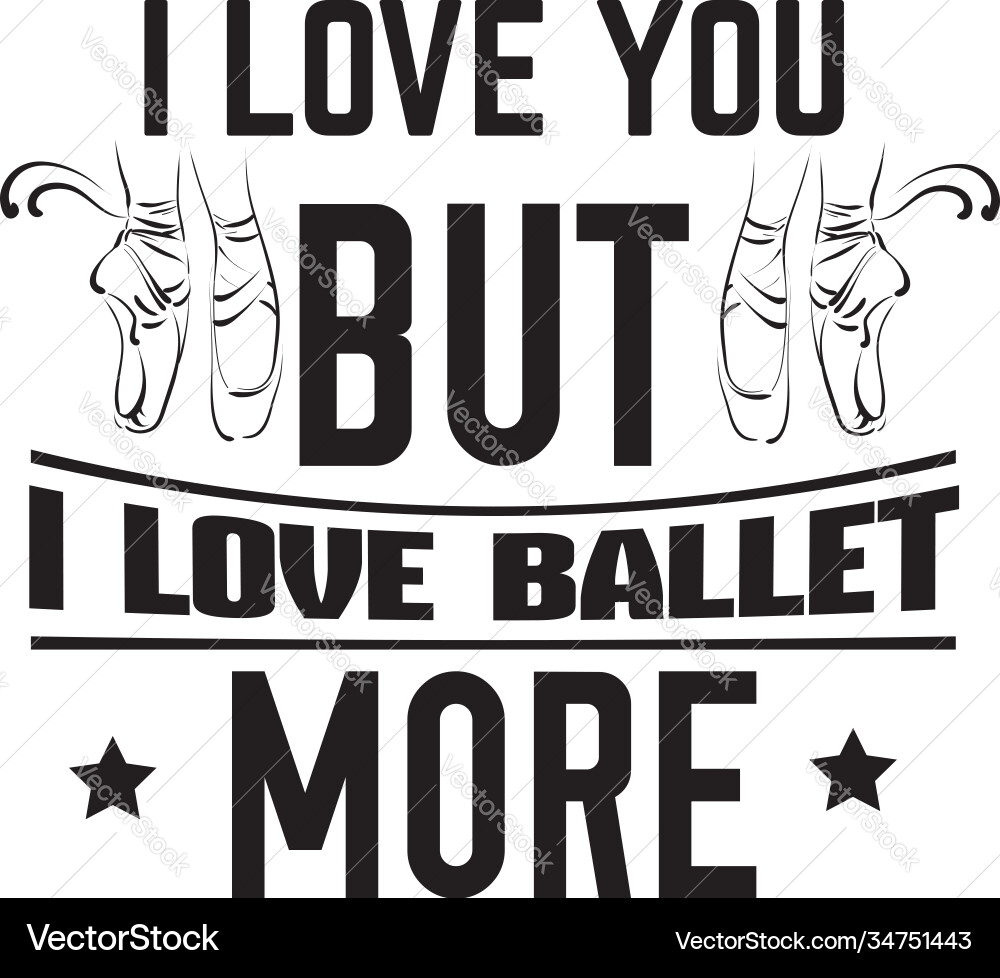 Zitat typografischer Hintergrund über Ballett Zitat typografischer Hintergrund über Ballett vektorbild