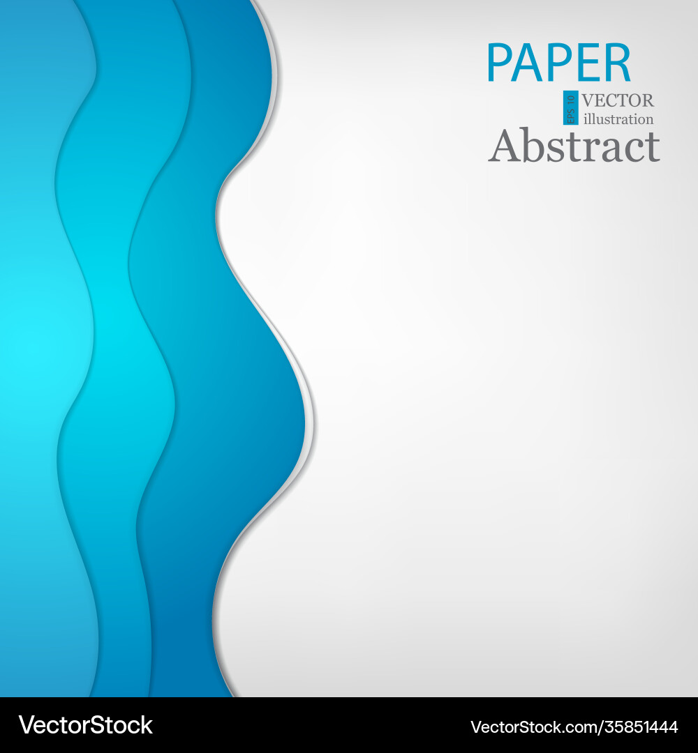 Abstract background in blue color curve Abstract background in blue color curve vector image