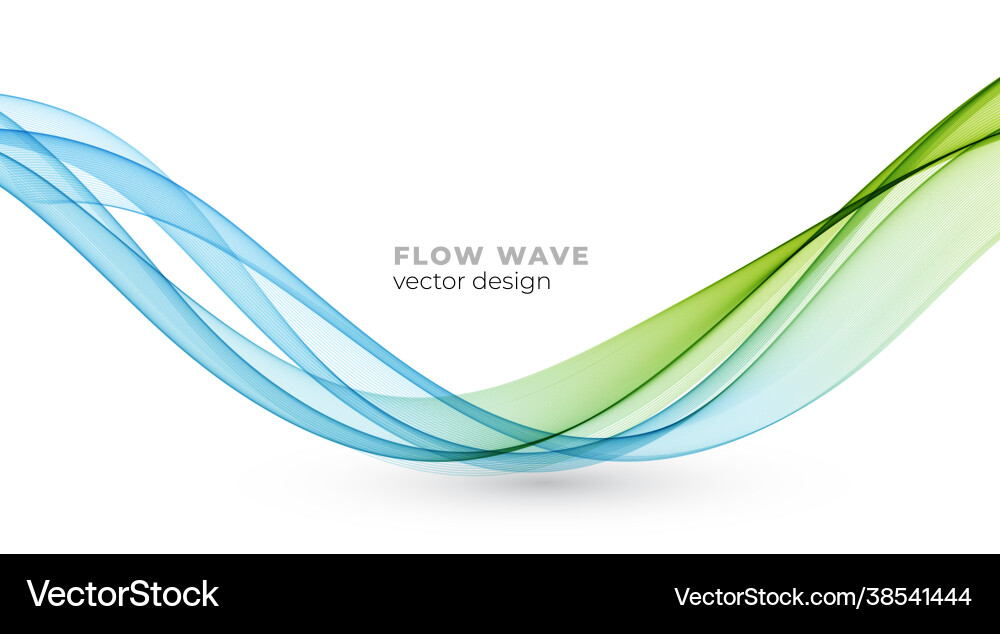 Abstract colorful flowing wave lines Abstract colorful flowing wave lines vector image