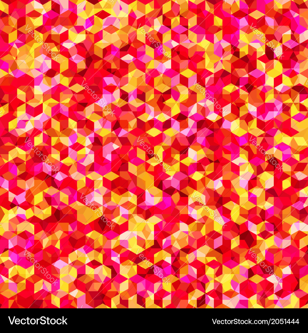 Abstract mosaic pattern vector image