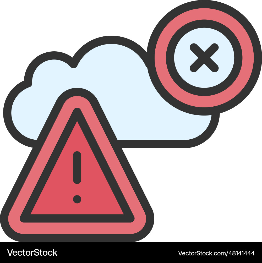 Access denied icon image vector image