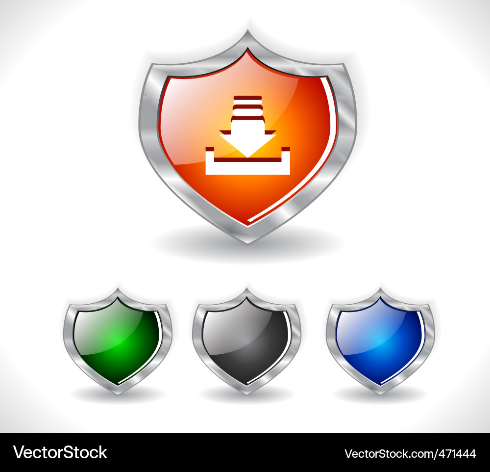 Buttons for websites Vector Image