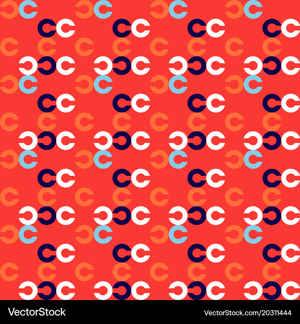 Fast moving object seamless pattern vector image