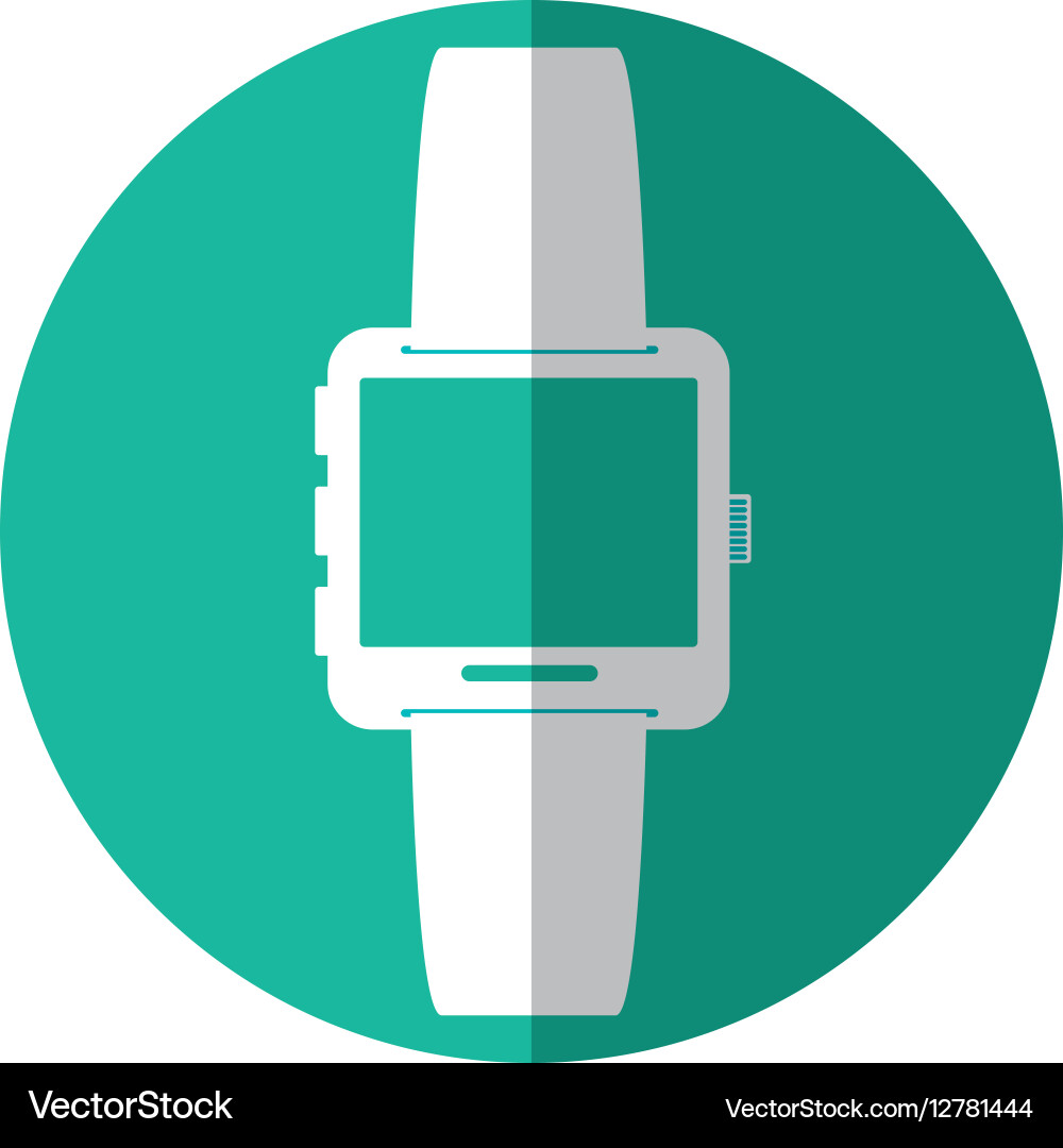 Smartwatch button thumbnail icon image vector image