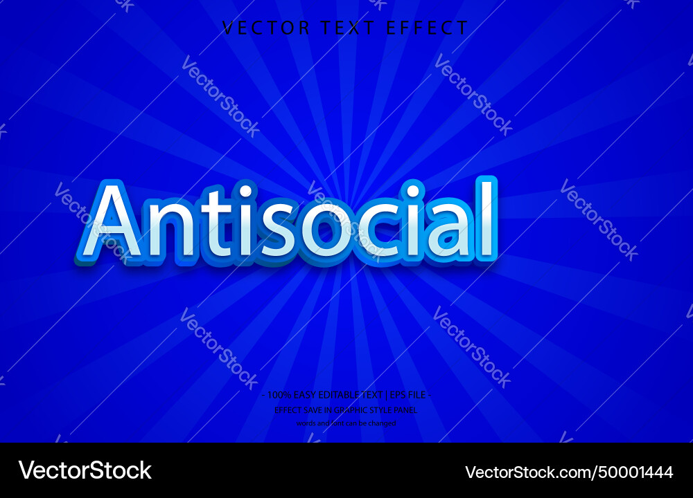 Text effect editable file vector image