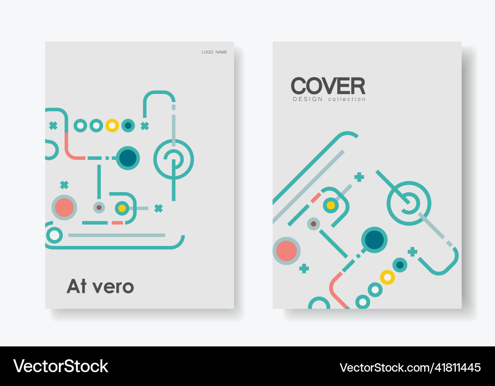 Abstract color shapes background simple symbol Abstract color shapes background simple symbol vector image