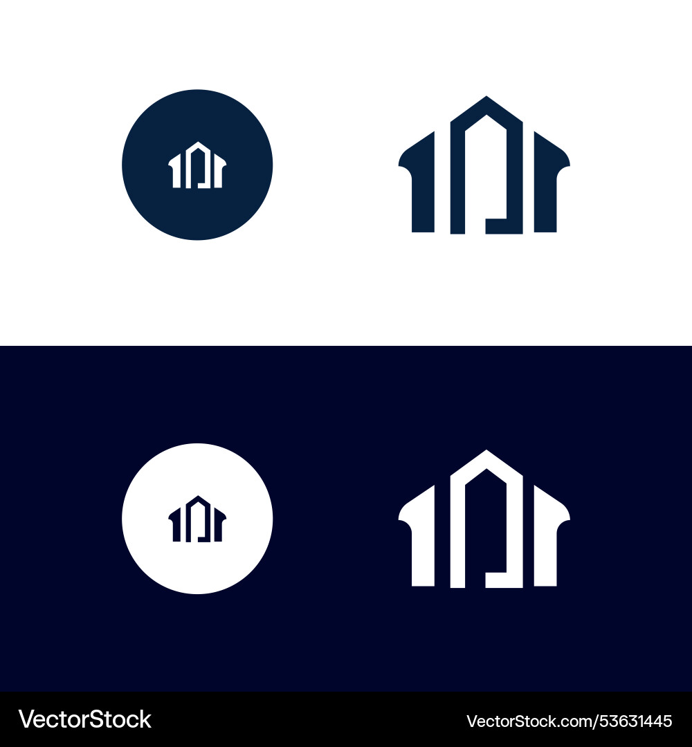 Building logo architecture design Building logo architecture design Vector Image